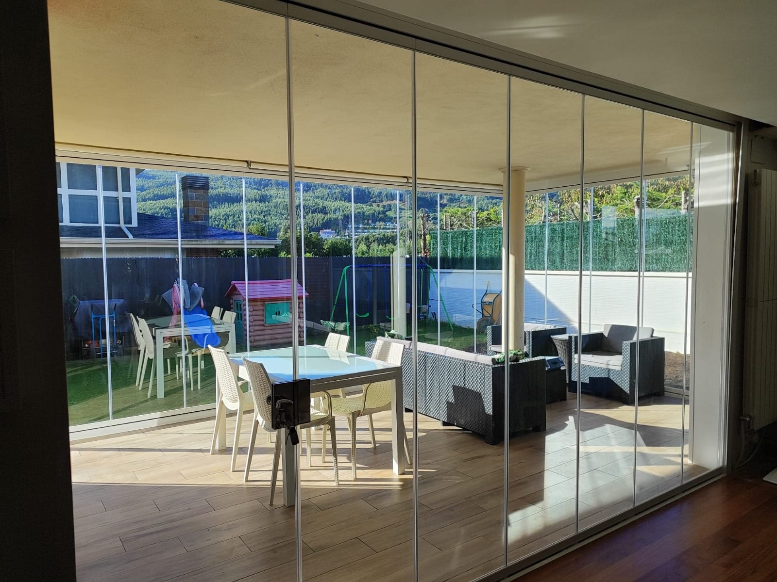 Cortinas de Cristal — trabajo realizado 10